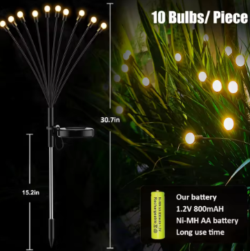 Magic Meadow Solar Firefly Lights