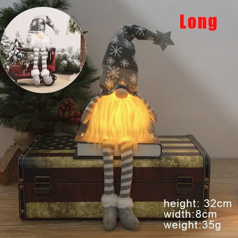 Magical Light-Up Christmas Gnomes – Cozy Holiday Charm