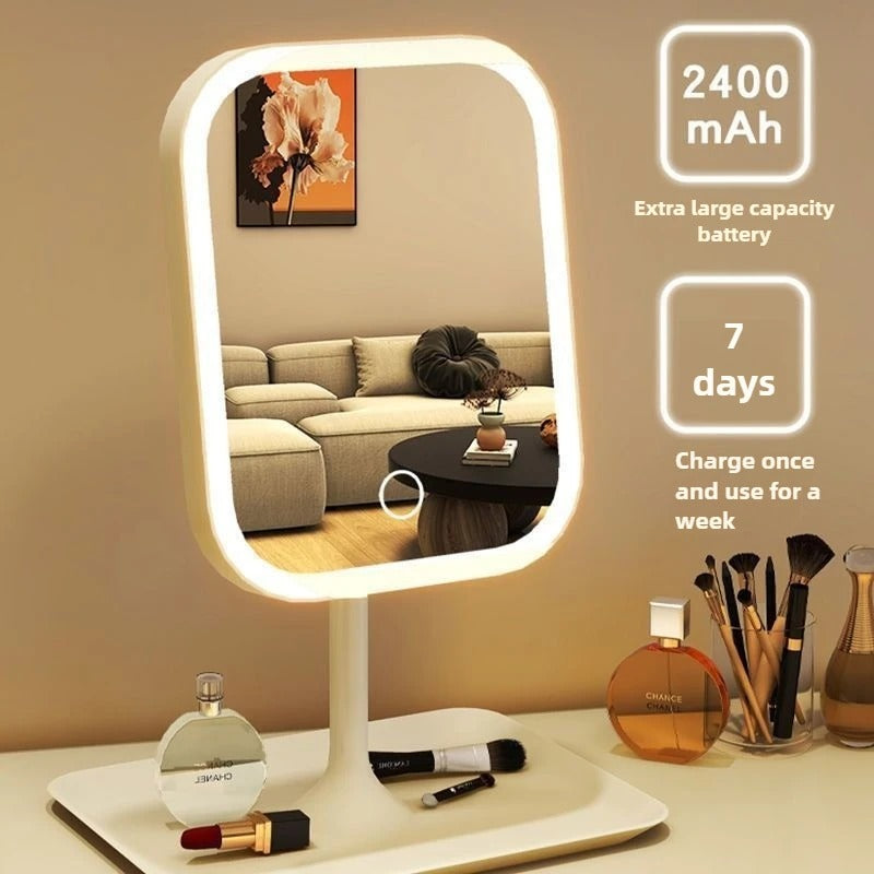 Elegant LED Vanity Mirror with Lights – Perfect for Makeup, Desk, and Dressing Table Décor