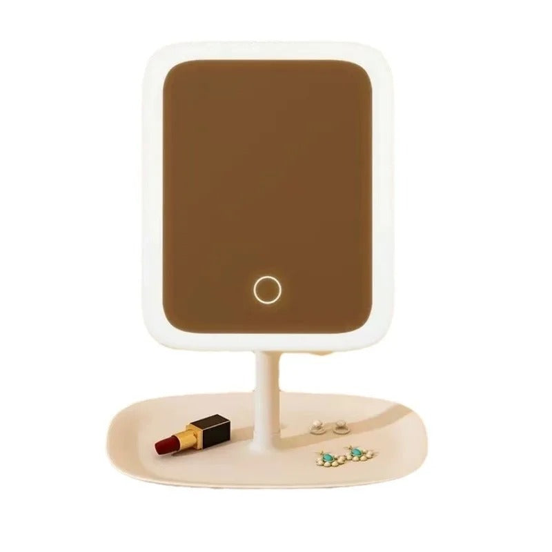 Elegant LED Vanity Mirror with Lights – Perfect for Makeup, Desk, and Dressing Table Décor