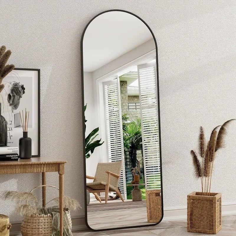 Celeste Arch Mirror — Full-Length Body Mirror with Stand (64" x 21")